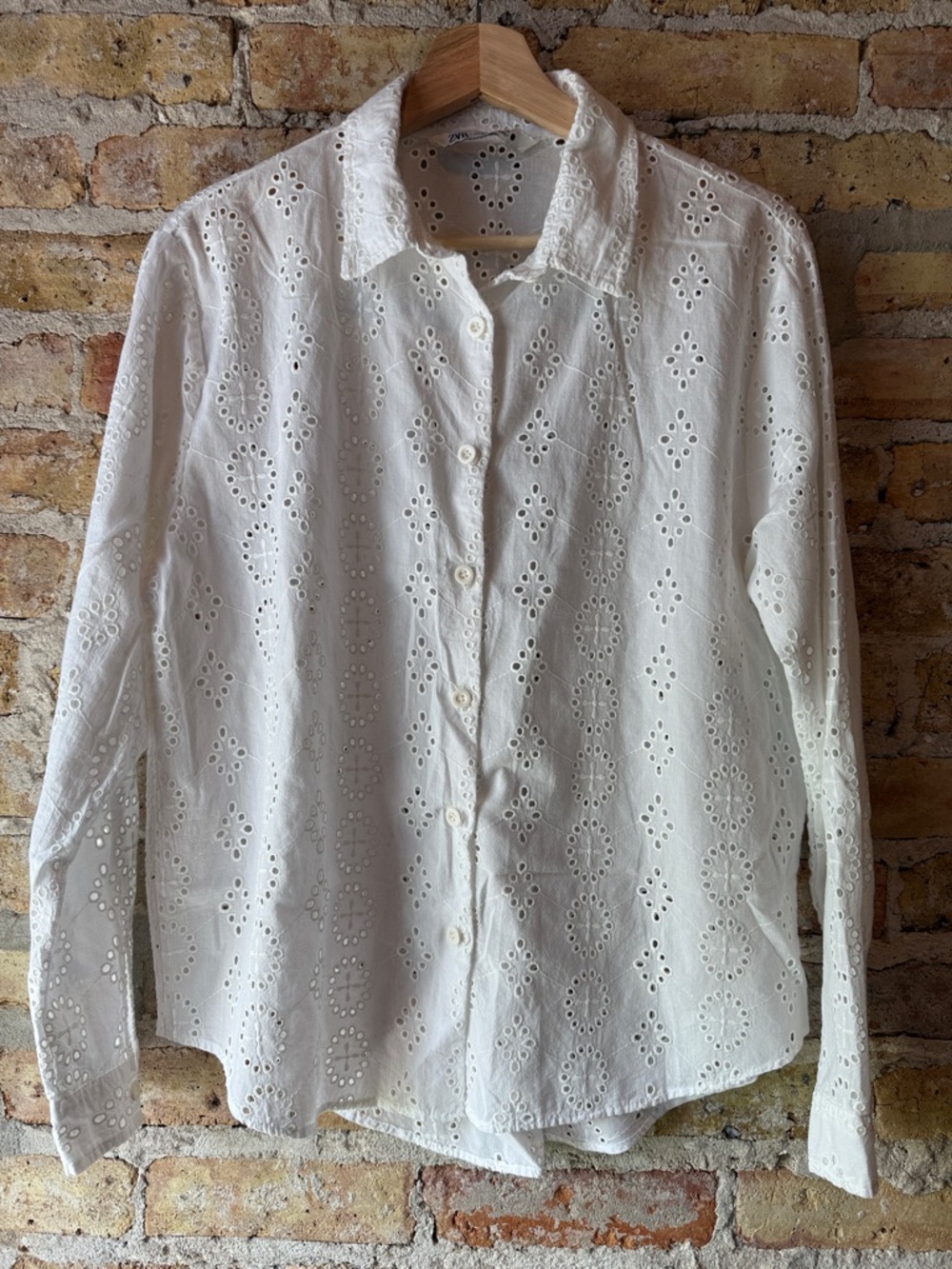 Zara Button down blouse XLarge